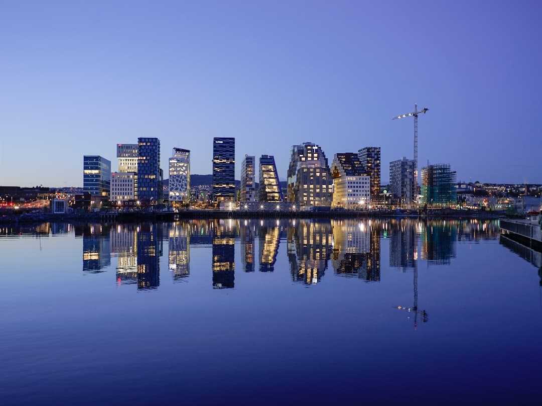 Oslo skyline and cityscape - Popular travel destination in Norway, Europe